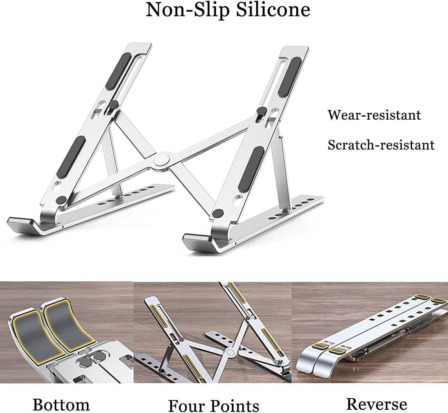 adjustable aluminium foldable notebook stand