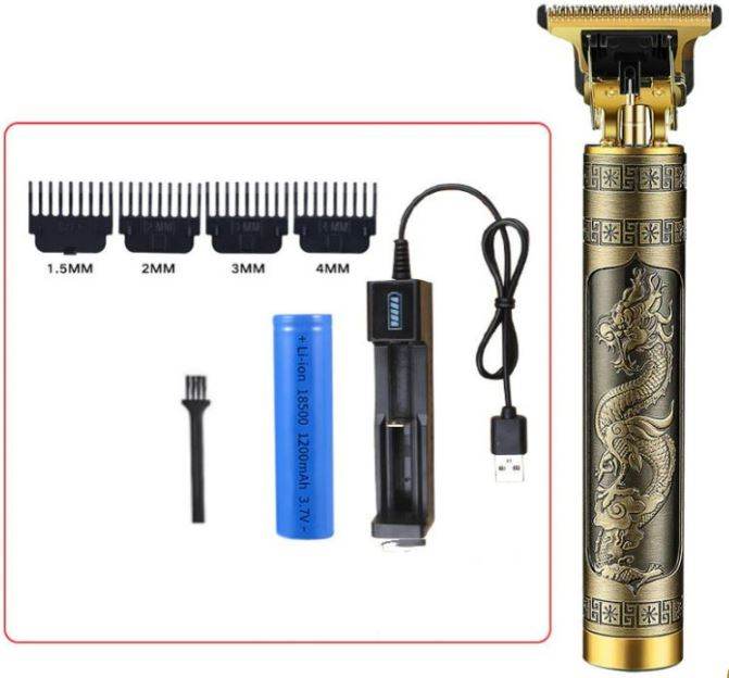cordless hair clipper and beard trimmer