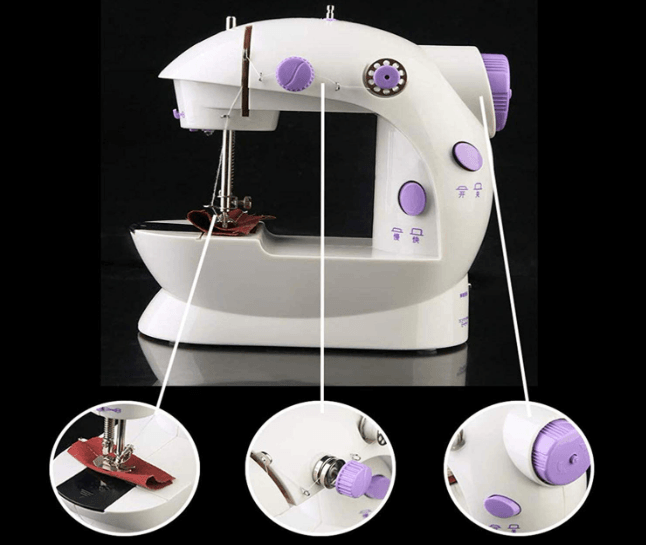 portable mini sewing machine