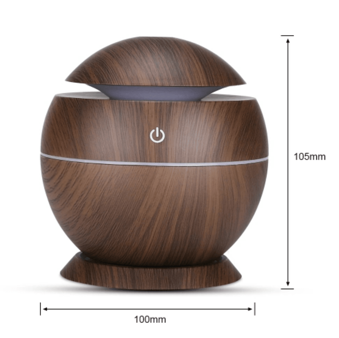 mini round led ultrasonic aroma humidifier (130ml) mini round led ultrasonic aroma humidifier (130ml)
