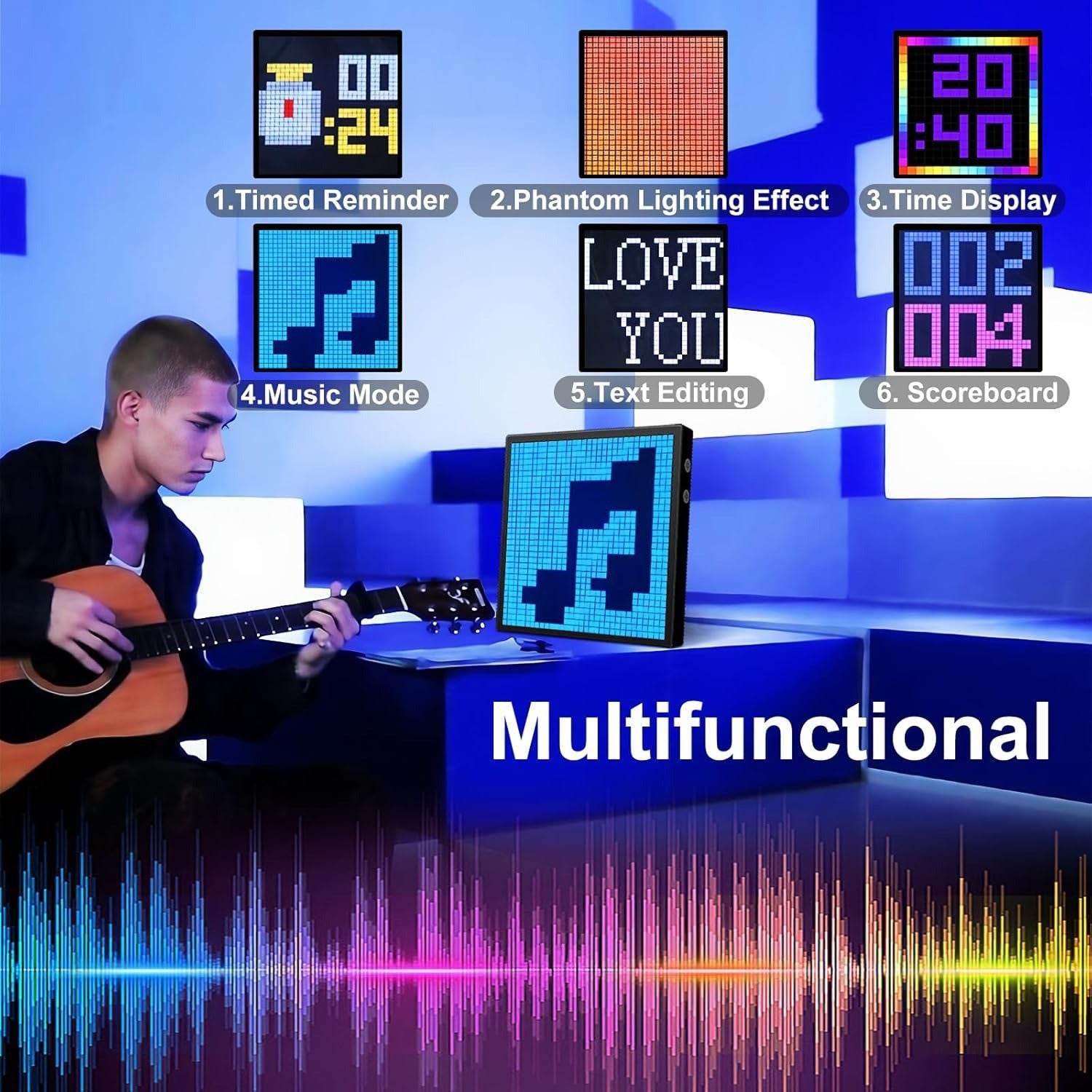 led app controled panel display led app controled panel display