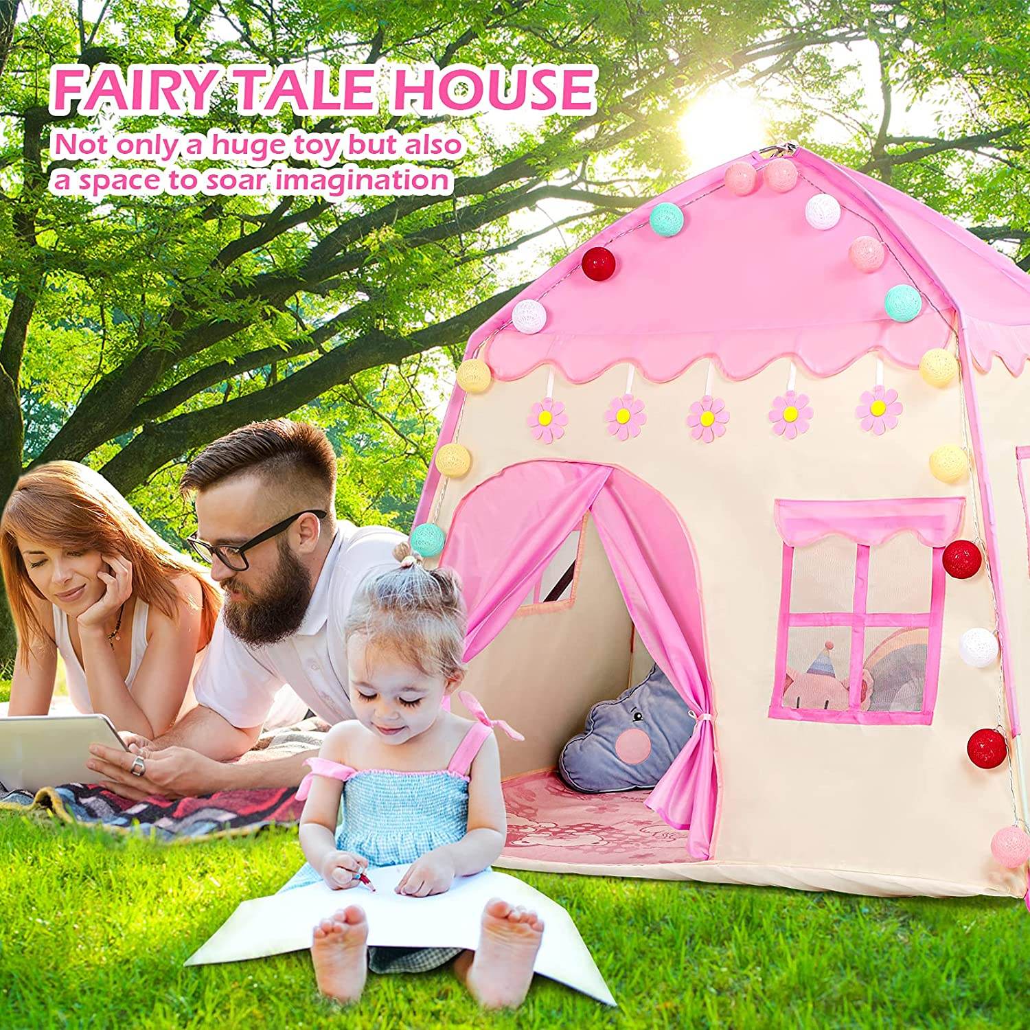 tent for girls and boys