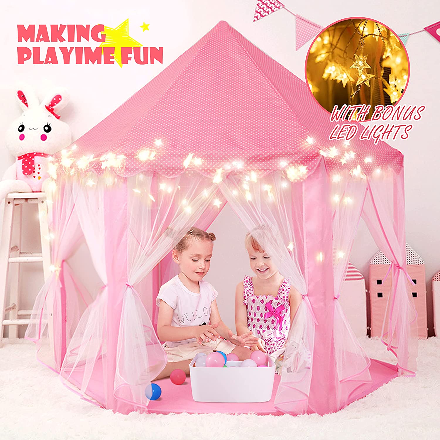 castle tent for girls and boys