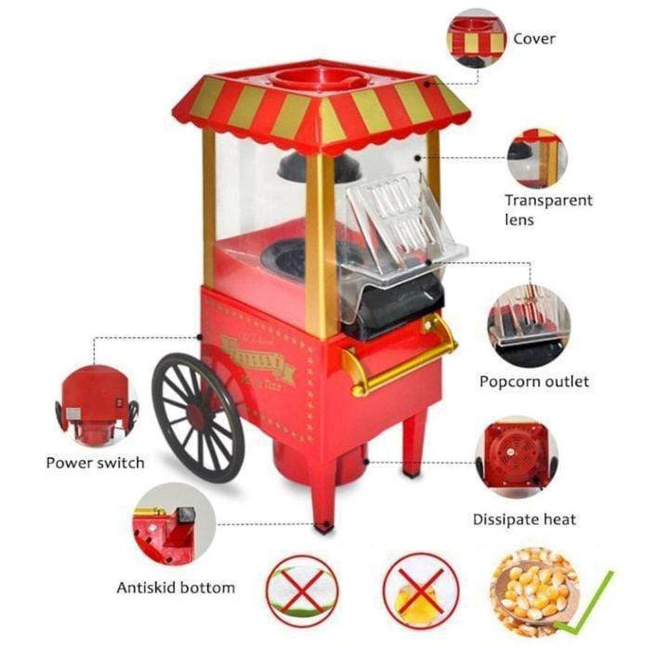 Old Fashioned Popcorn Maker Old Fashioned Popcorn Maker - Image 5