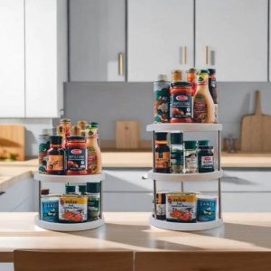 360° rotating spice organiser (3 tier)