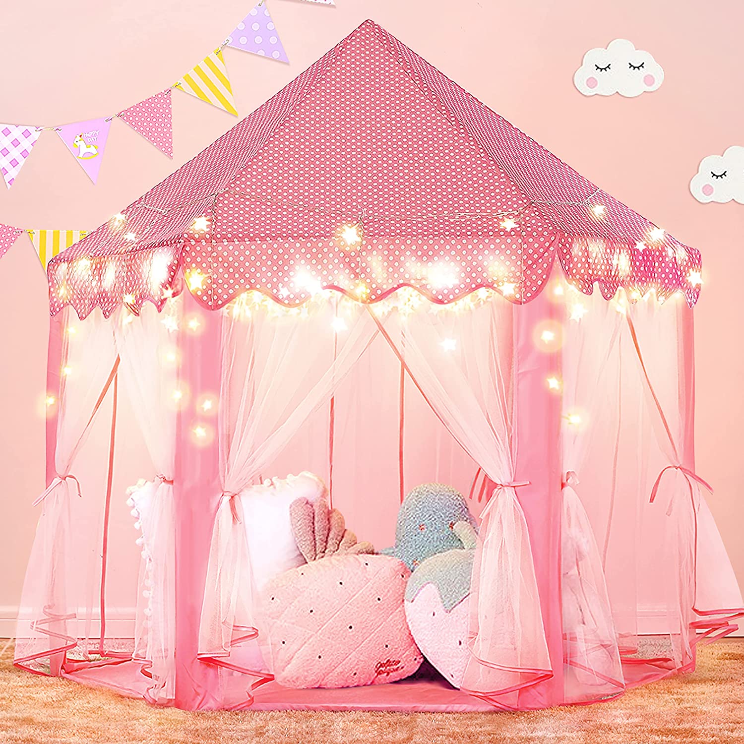 castle tent for girls and boys