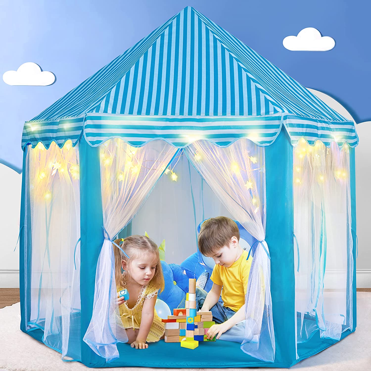 castle tent for girls and boys