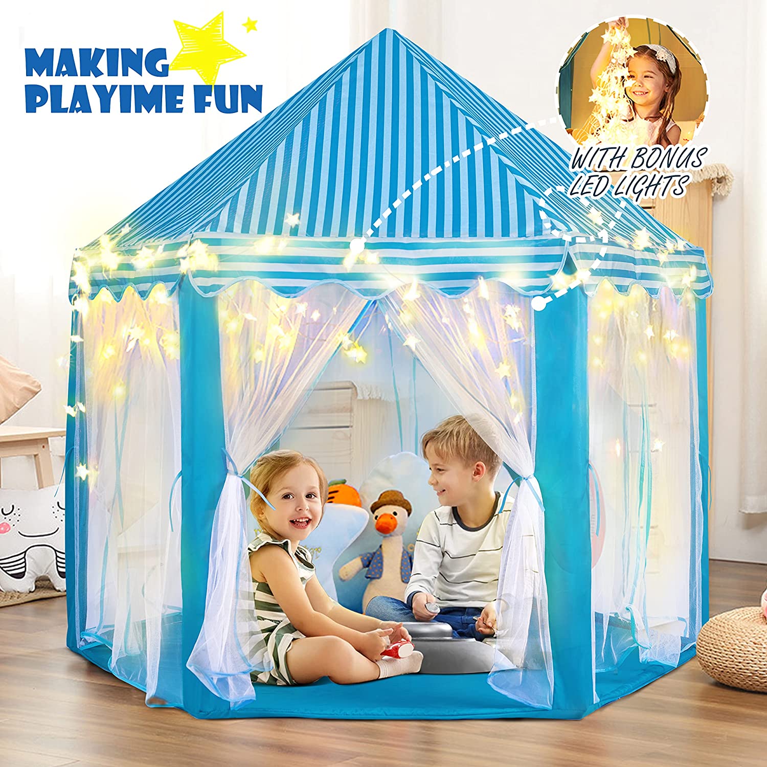 castle tent for girls and boys