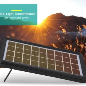 Portable Solar Panel Charger 5V/1.8W – Multi‑Connector, No Battery