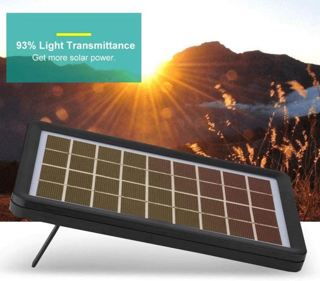 Portable Solar Panel Charger 5V/1.8W – Multi‑Connector, No Battery