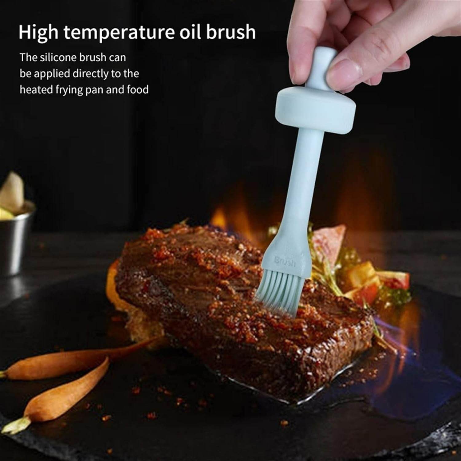 2in1 Oil Dispenser Bottle With Brush - Image 8