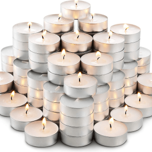 Coloured Tea Light Candles (50 pcs)