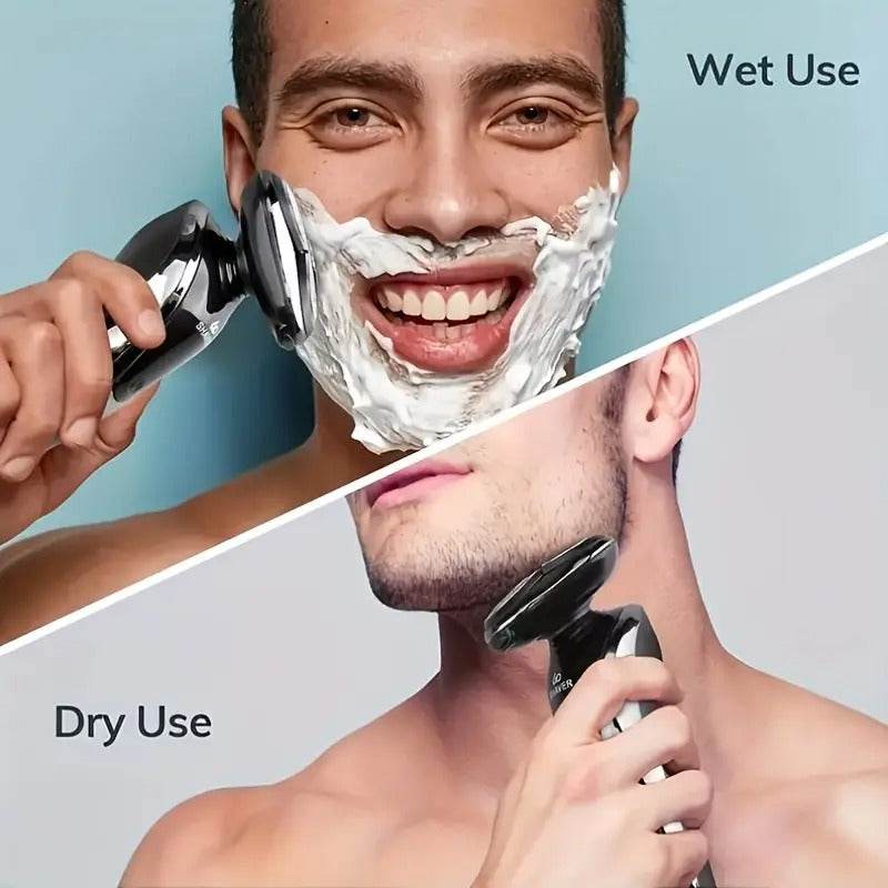 rechargeable portable electric shaver