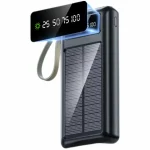 8000mAh Multi-Adapter Solar Powerbank
