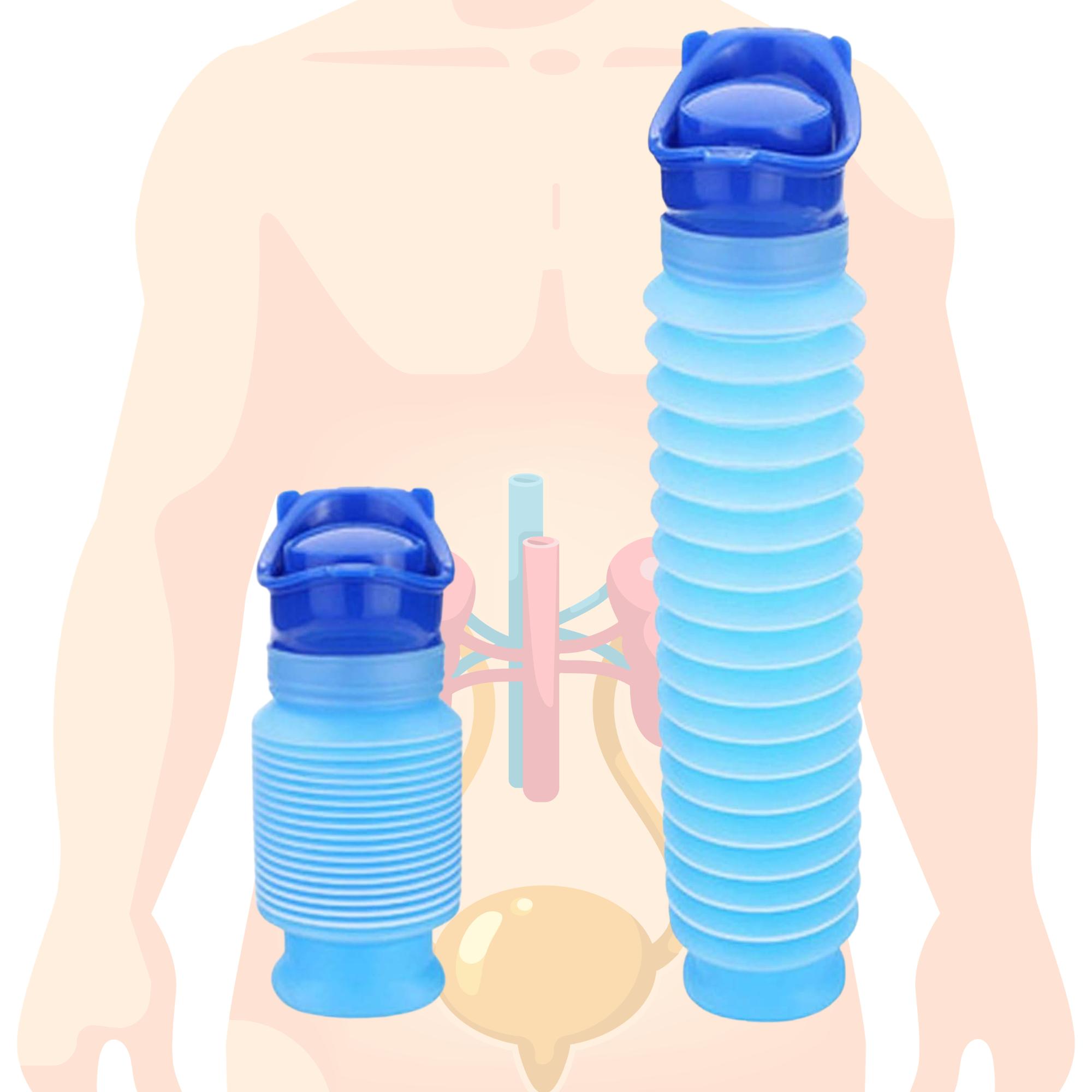 portable expandable urinal for men or women (750ml) portable expandable urinal for men or women (750ml)