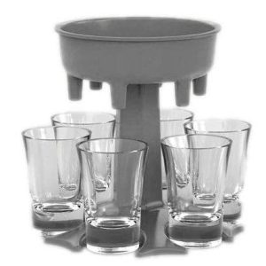 Liquor Shot Dispenser (8pcs)(Grey)