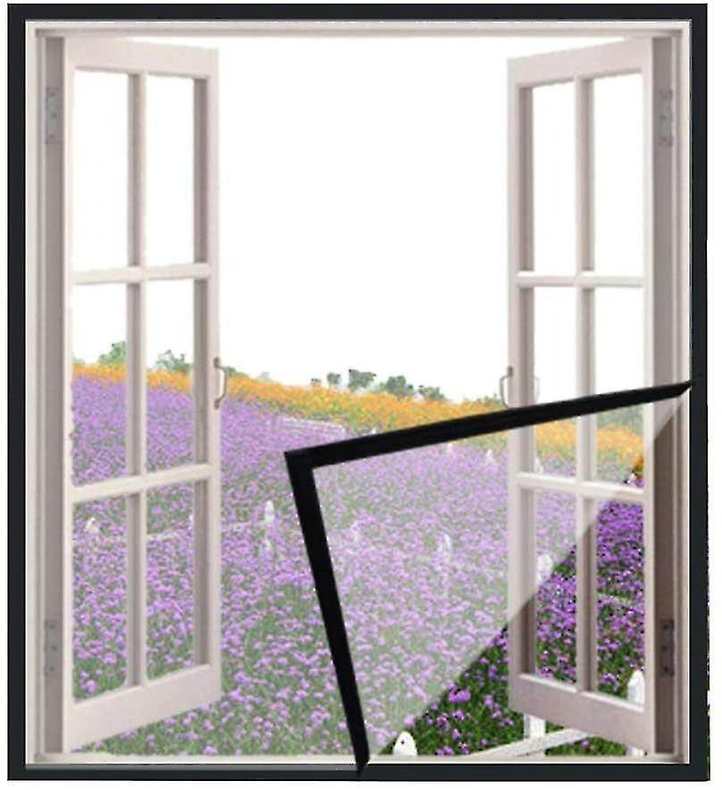 magnetic velcro window screen curtain (1.5x1.5m) magnetic velcro window screen curtain (1.5x1.5m)