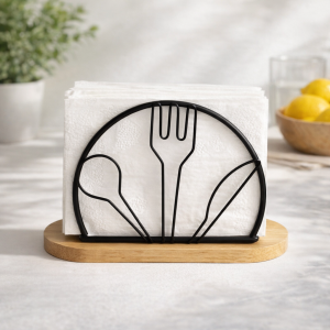 metal decorative napkin holder