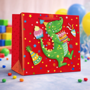 dinosaur gift bag (medium)