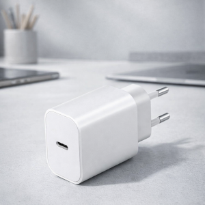 power adapter (c type)(20w)(cable excluded)