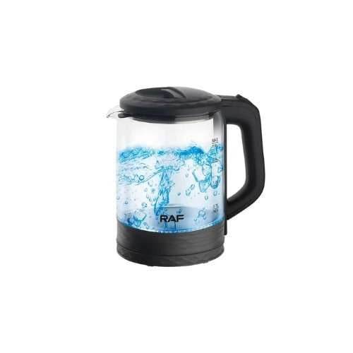 Cosave-Electric-Kettle-1.8-1 RAF 1.8L Electric Kettle – Transparent Glass Design, Fast Boil - Image 2