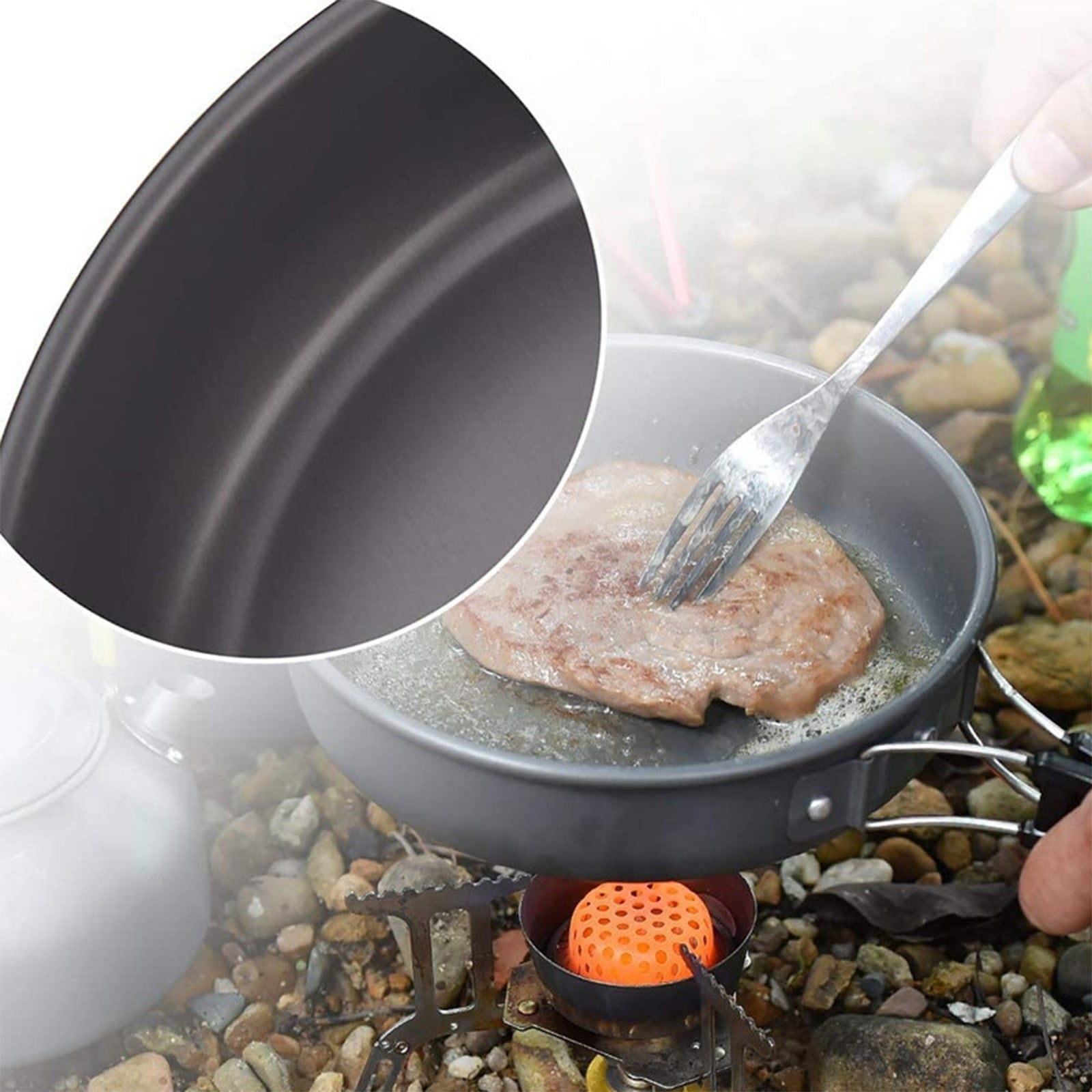 aluminum camping cookware set (2pcs) aluminum camping cookware set (2pcs)