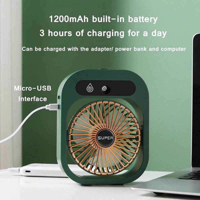 Multifunction Ice Fog Air Conditioning Fan Multifunction Ice Fog Air Conditioning Fan - Image 3