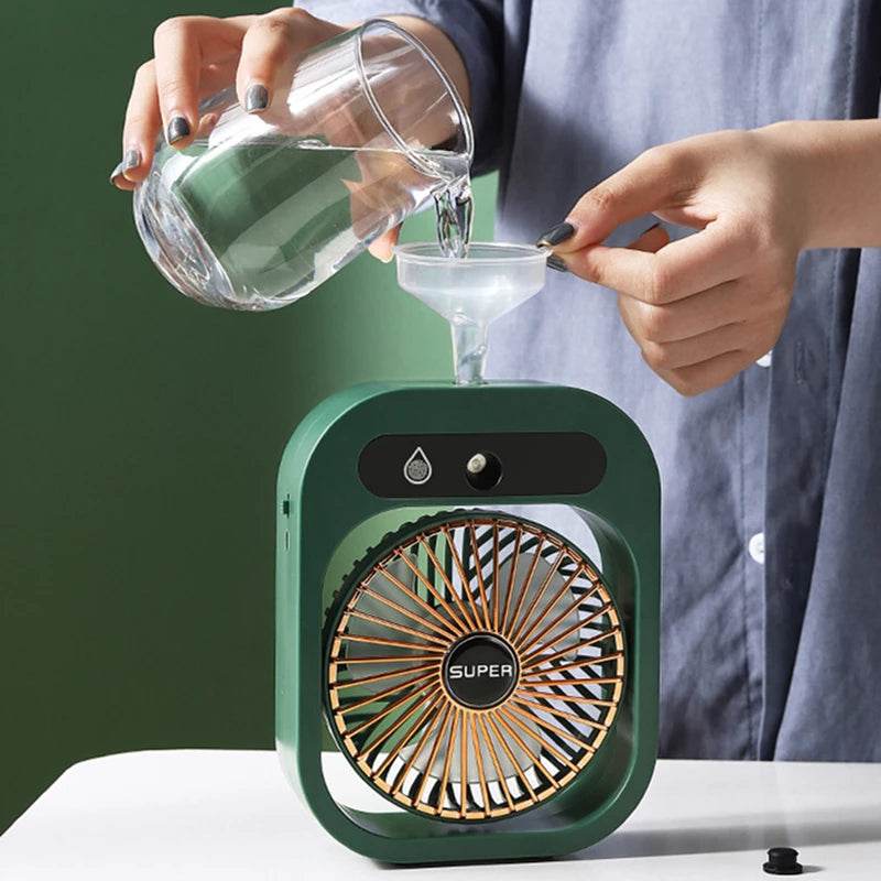 Multifunction Ice Fog Air Conditioning Fan Multifunction Ice Fog Air Conditioning Fan - Image 2