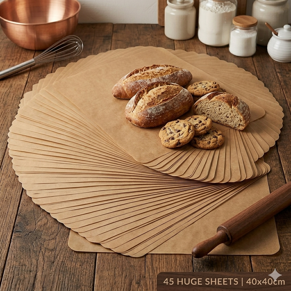 non stick baking parchment paper (45 pcs) non stick baking parchment paper (45 pcs)