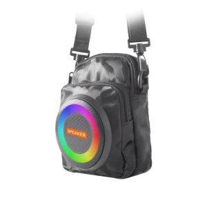 sling bags with wireless bluetooth speaker