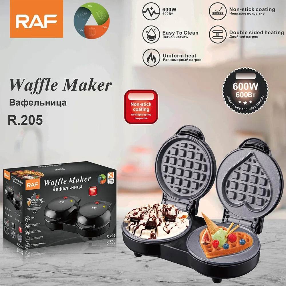 double head waffle maker (600w) double head waffle maker (600w)