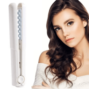 3D Grid Fluffy Hair Ceramic Curling Iron