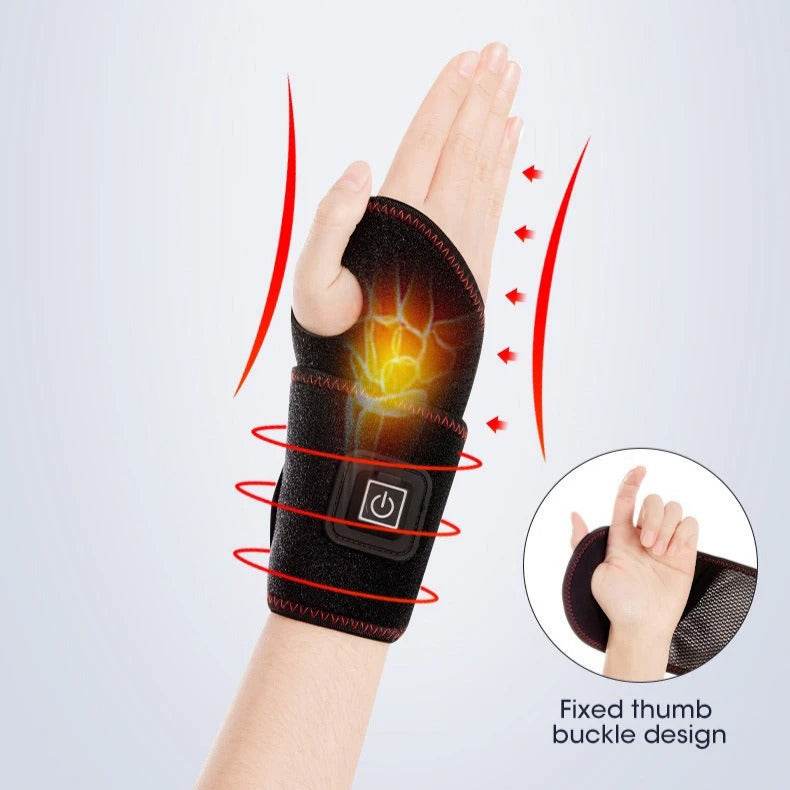 adjustable usb heating wrist brace