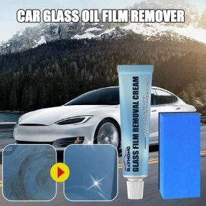 car glass oil film removal cream