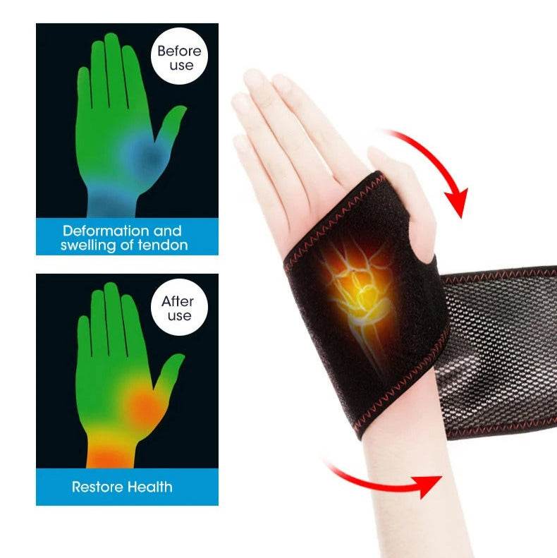 adjustable usb heating wrist brace
