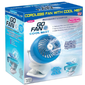 Rechargeable Misting Fan