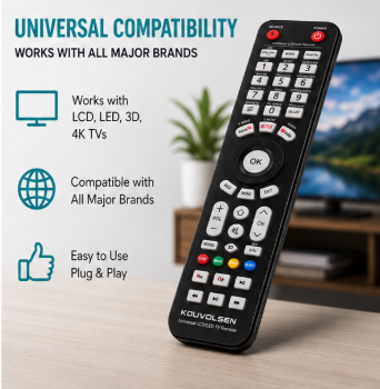 universal lcd/led tv remote control