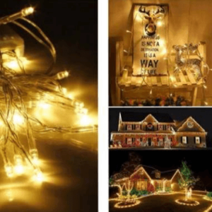 battery operated string lights (20l)(3m)(yellow)