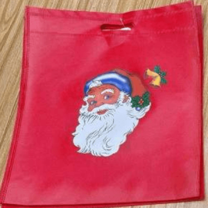 santa gift bag (22cmx28cm)(12 pcs)