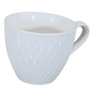 porcelain coffee or tea cups with porcelain saucers (12pcs)(180ml)(design3)