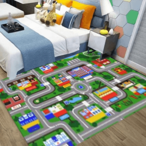 small town kids street play mat (1.2x1.8m)