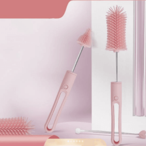 3in1 silicone bottle brush tool