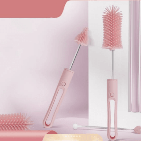 3in1 silicone bottle brush tool 3in1 silicone bottle brush tool