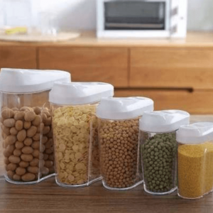 food storage container set (oval)(5 pcs)