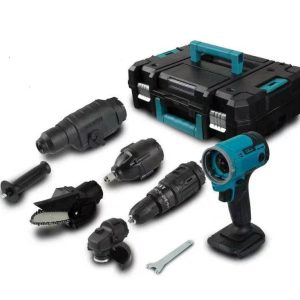 cordless multi head power tool (2x68v batteries)
