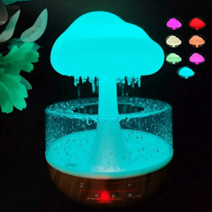 water dripping rain cloud humidifier