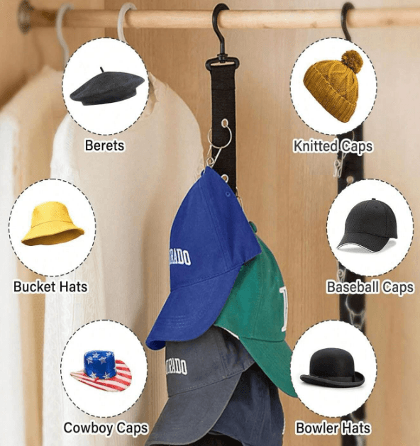 cap holder organiser cap holder organiser