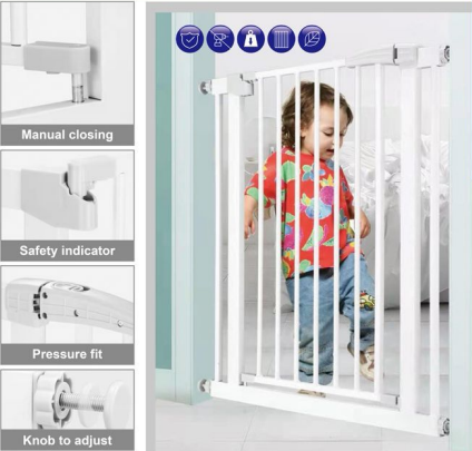 pet and baby safety gate (72x5x83.5 cm) pet and baby safety gate (72x5x83.5 cm)