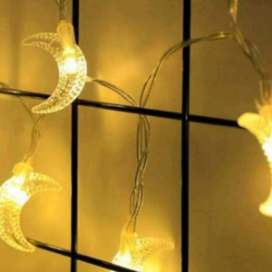 moon battery operated string lights (20l)(3m)(yellow)