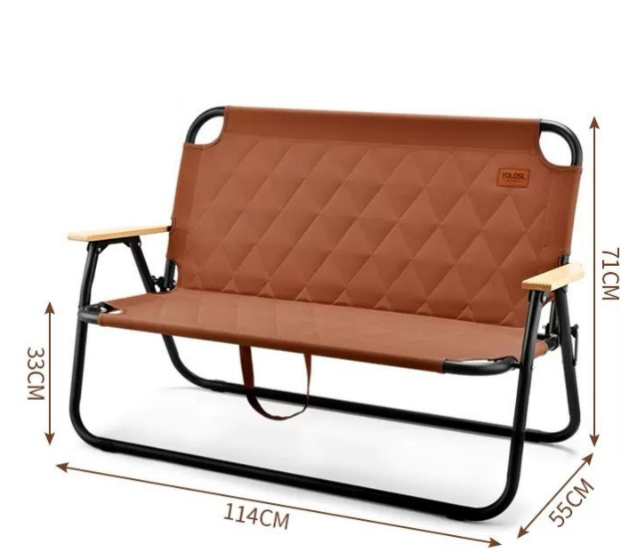 double padded folding camping chair double padded folding camping chair